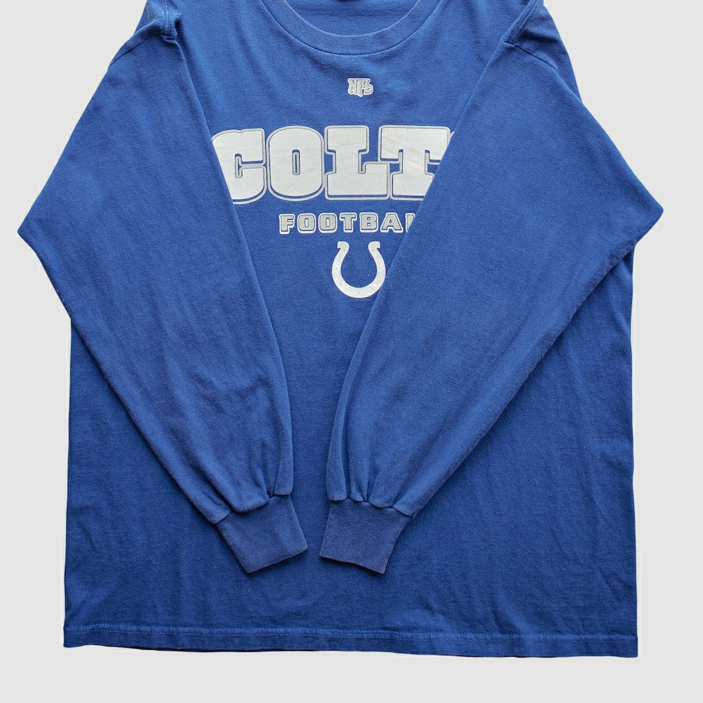 Indianapolis Colts 2000s T-Shirt Blue Vintage