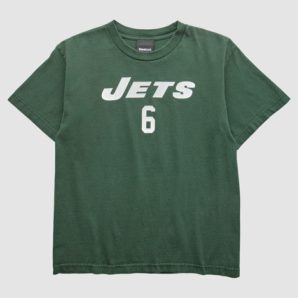 New York Jets Reebok 2010 T-Shirt Green Vintage