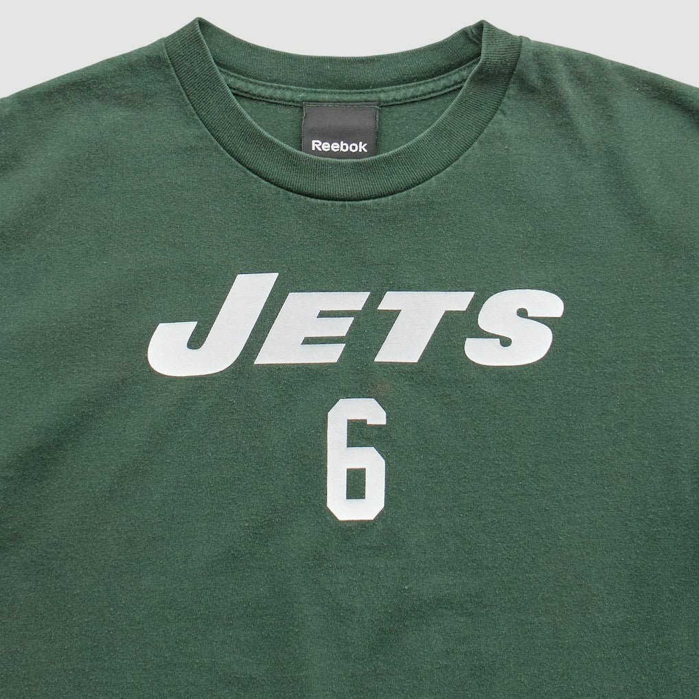 New York Jets Reebok 2010 T-Shirt Green Vintage