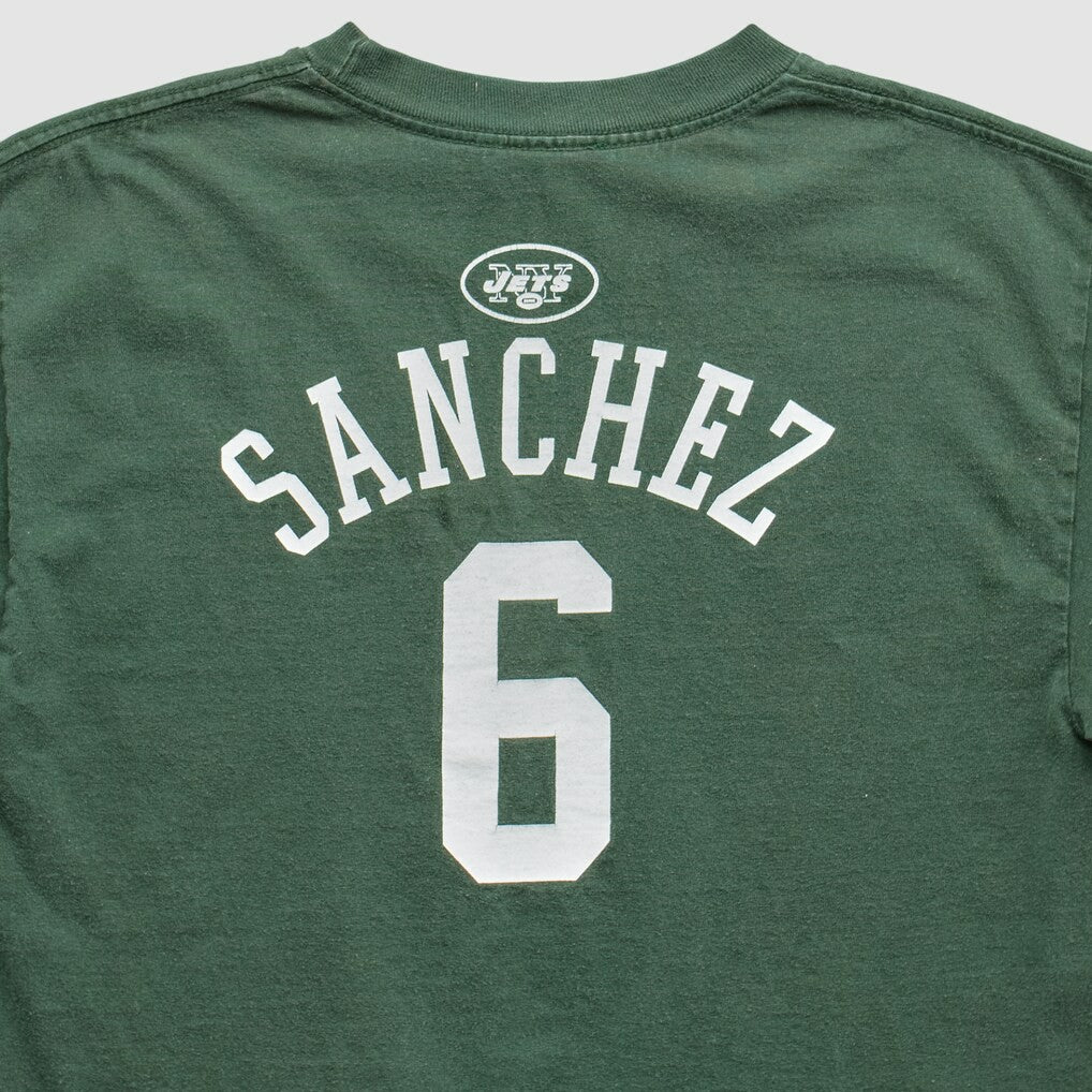 New York Jets Reebok 2010 T-Shirt Green Vintage