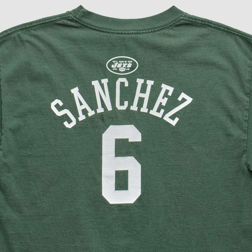New York Jets Reebok 2010 T-Shirt Green Vintage