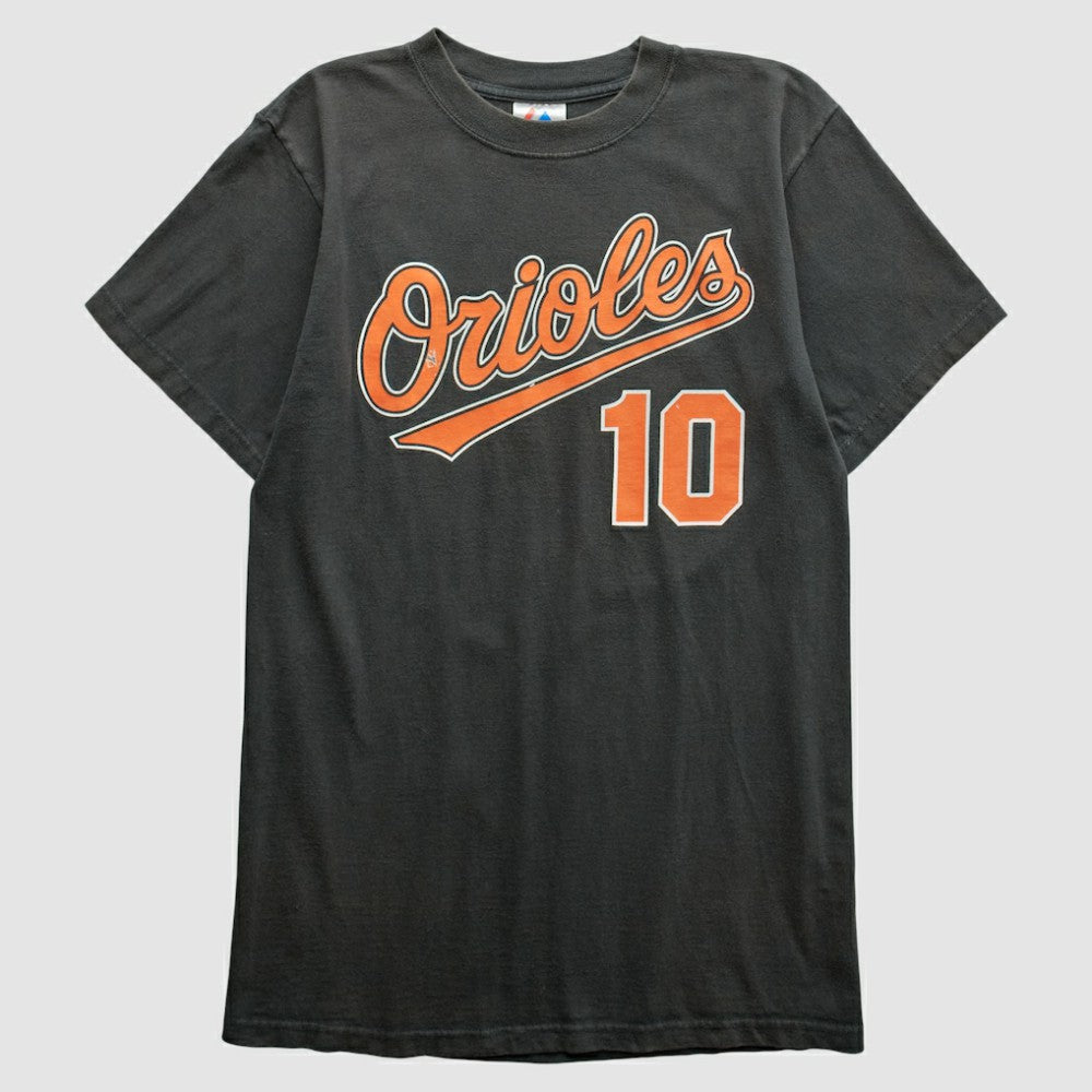 Baltimore Orioles Majestic 2000s T-Shirt - Black - S by Fanatics Real Vintage T-shirts