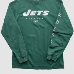 New York Jets Reebok 2000s T-Shirt Green Vintage