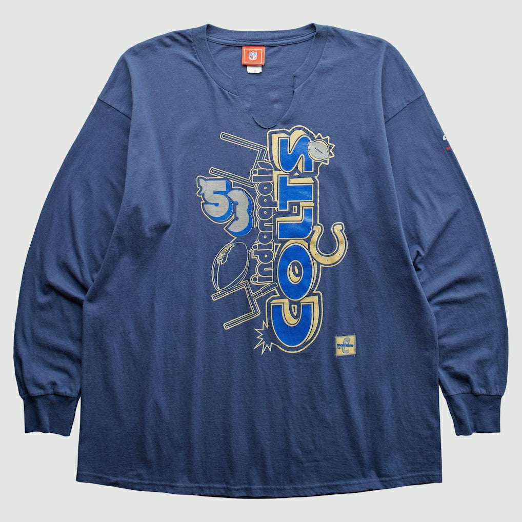 Indianapolis Colts NFL 2000s T-Shirt Blue Vintage