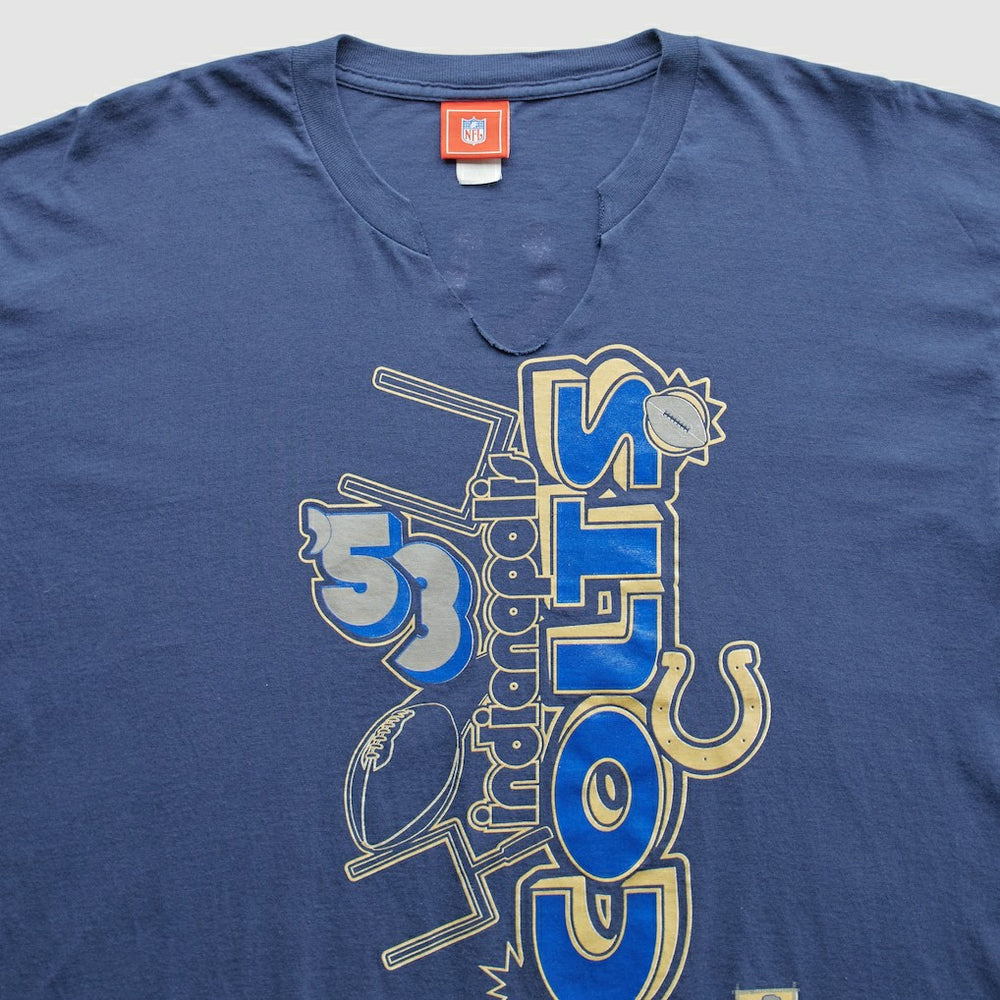 Indianapolis Colts NFL 2000s T-Shirt Blue Vintage