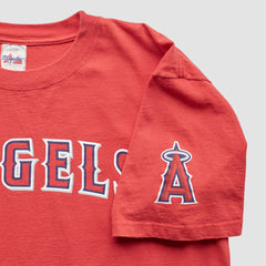 Los Angeles Angels Majestic 2000s T-Shirt - Red - M by Fanatics Real Vintage T-shirts