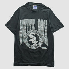 Chicago White Sox Trench 1990 T-Shirt - Black - XXS by Fanatics Real Vintage T-shirts