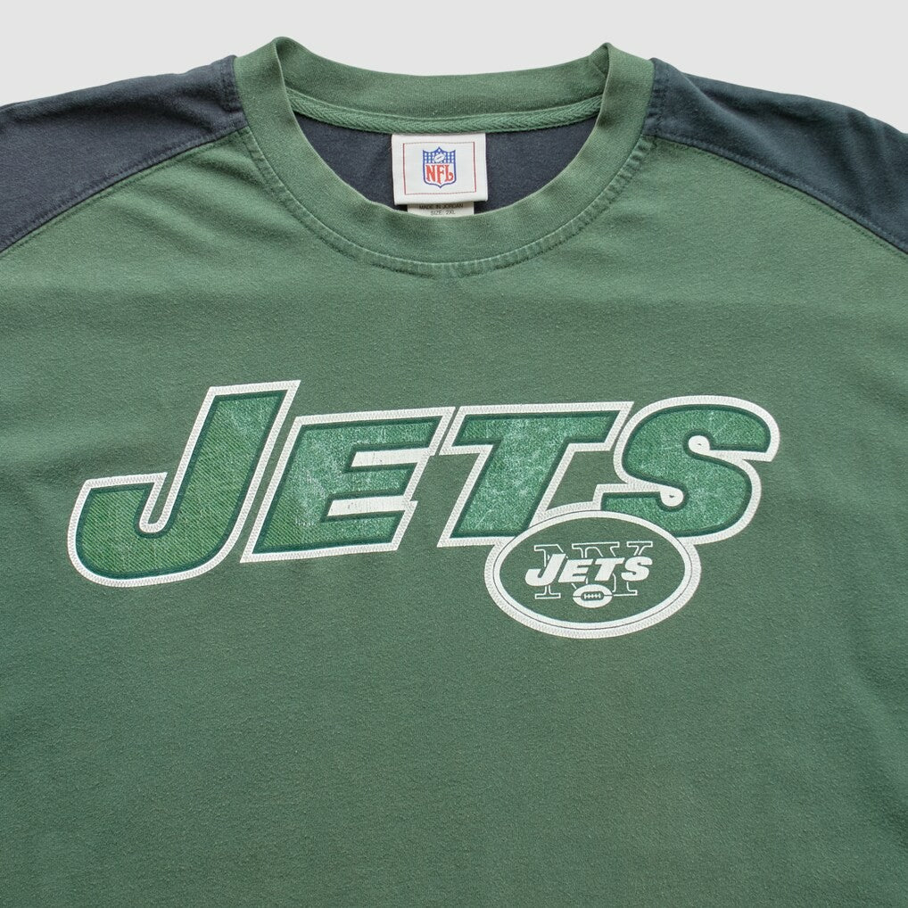 New York Jets NFL 2000s T-Shirt Green Vintage