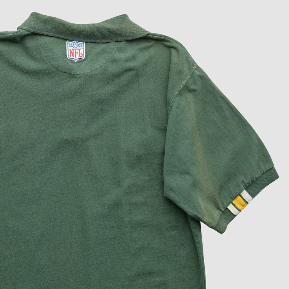 Green Bay Packers Logo Athletic 90s T-Shirt Green Vintage
