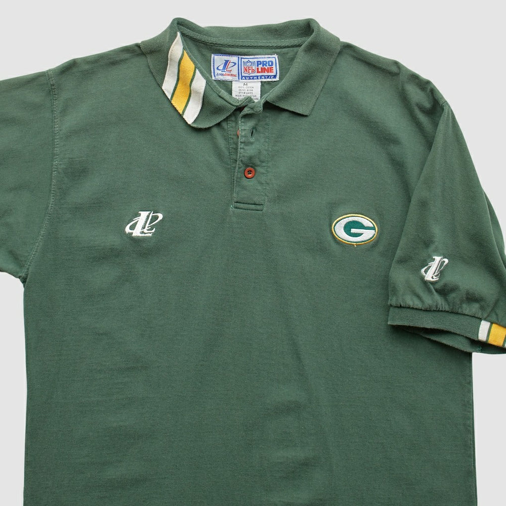 Green Bay Packers Logo Athletic 90s T-Shirt Green Vintage
