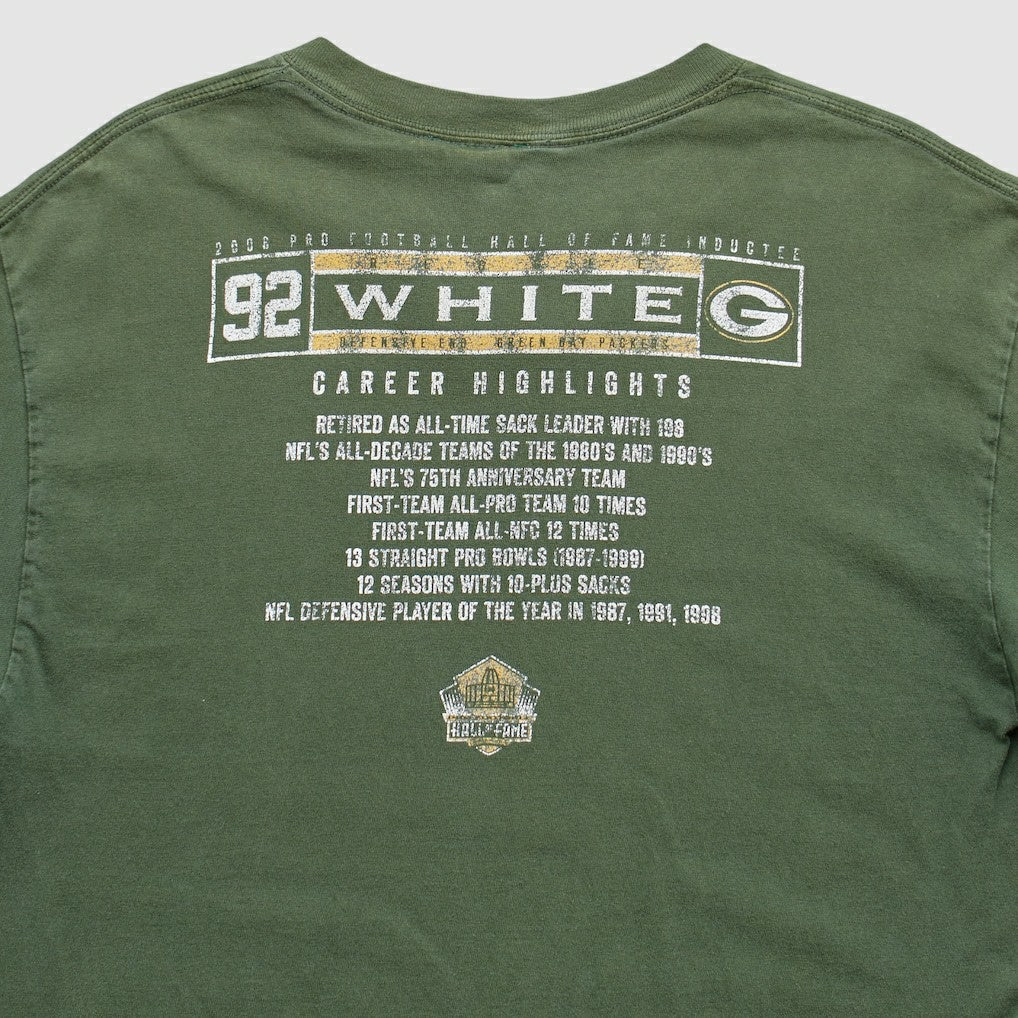 Green Bay Packers Reebok 2006 T-Shirt Green Vintage