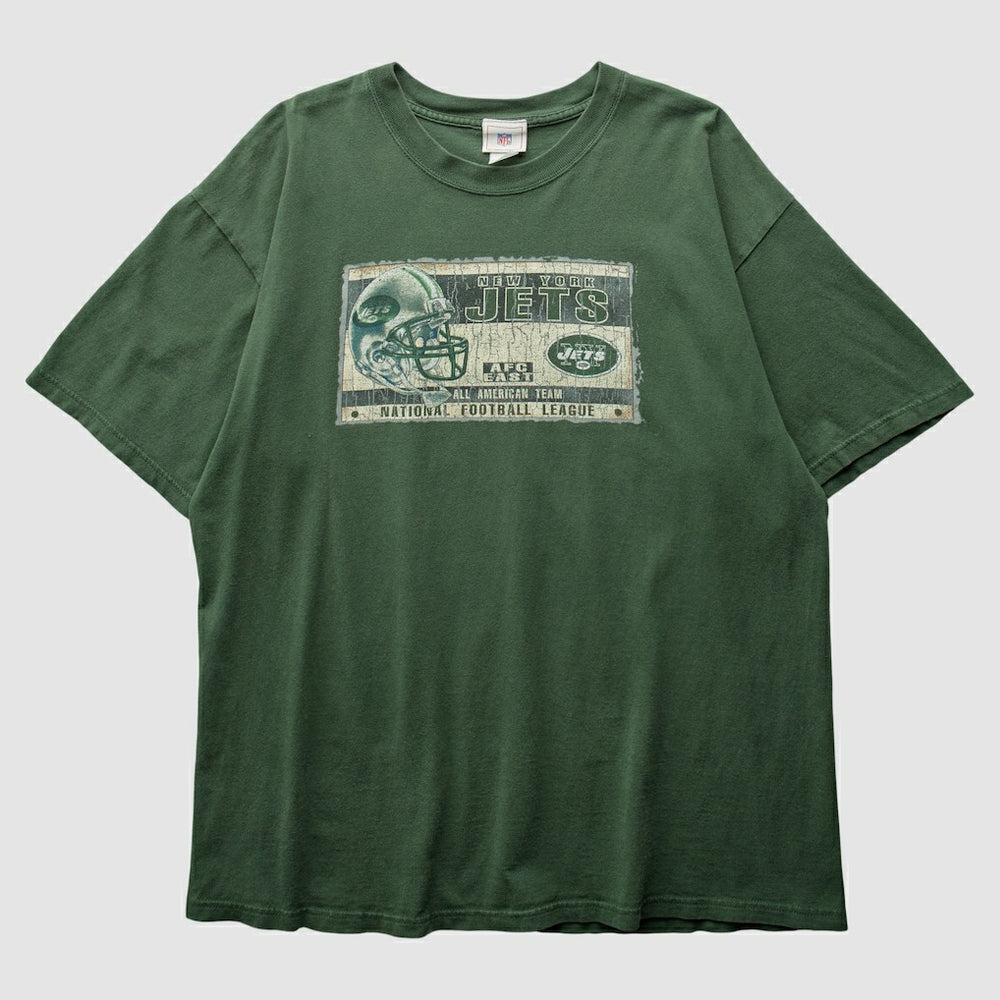 New York Jets NFL 2000s T-Shirt Green Vintage