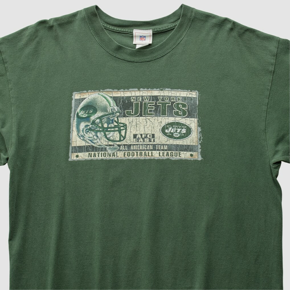 New York Jets NFL 2000s T-Shirt Green Vintage