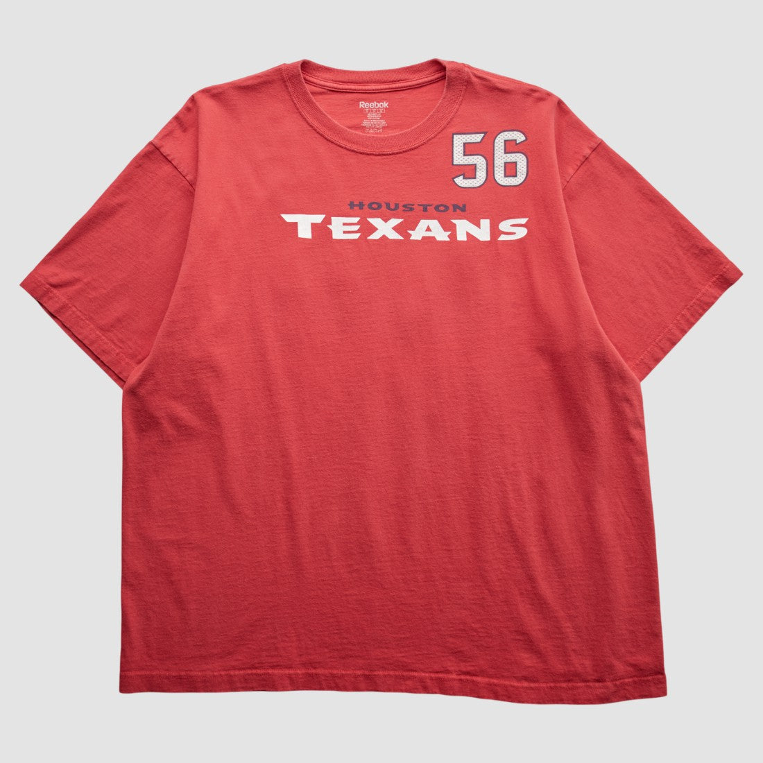 Houston Texans Reebok 2000s T-Shirt Red Vintage