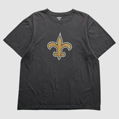 New Orleans Saints Reebok 2000s T-Shirt Black Vintage