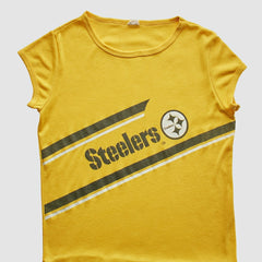 Pittsburgh Steelers 70s T-Shirt Yellow Vintage