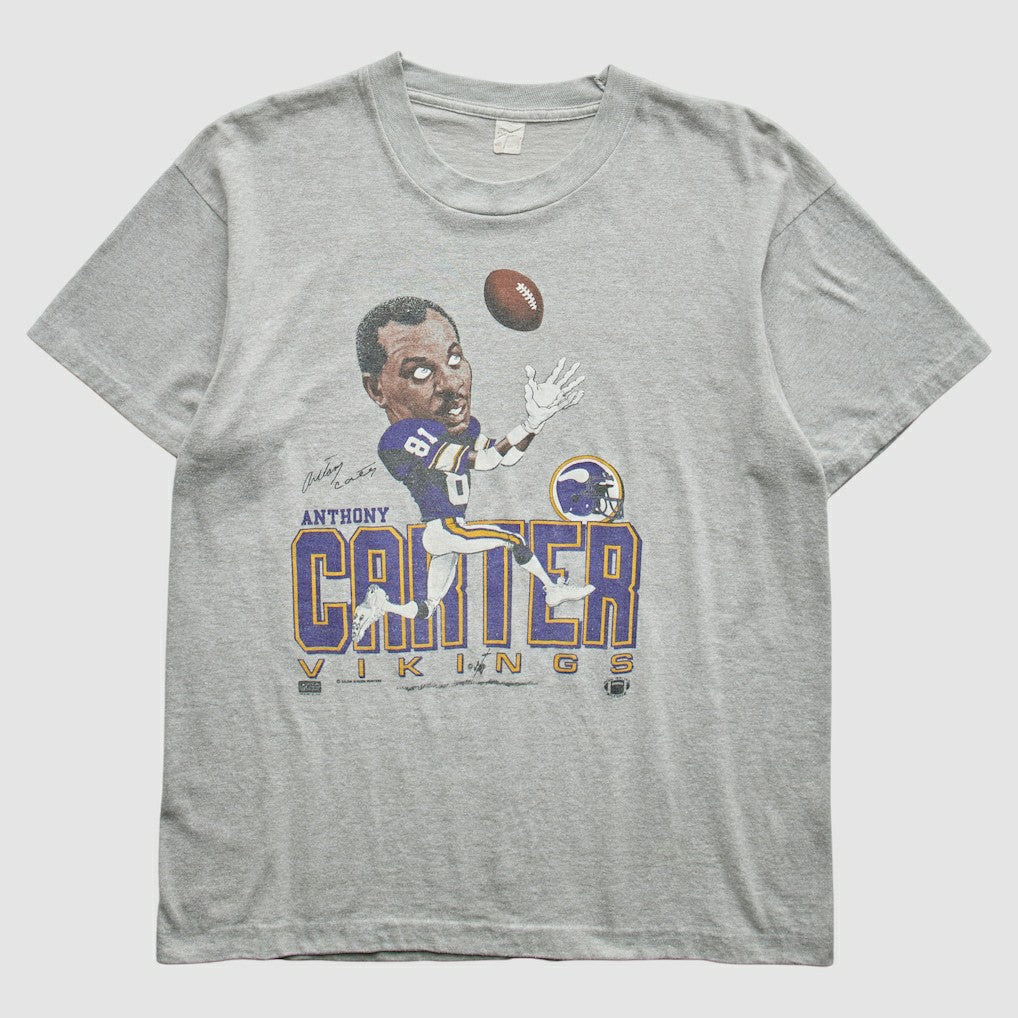Minnesota Vikings 80s T-Shirt Gray Vintage