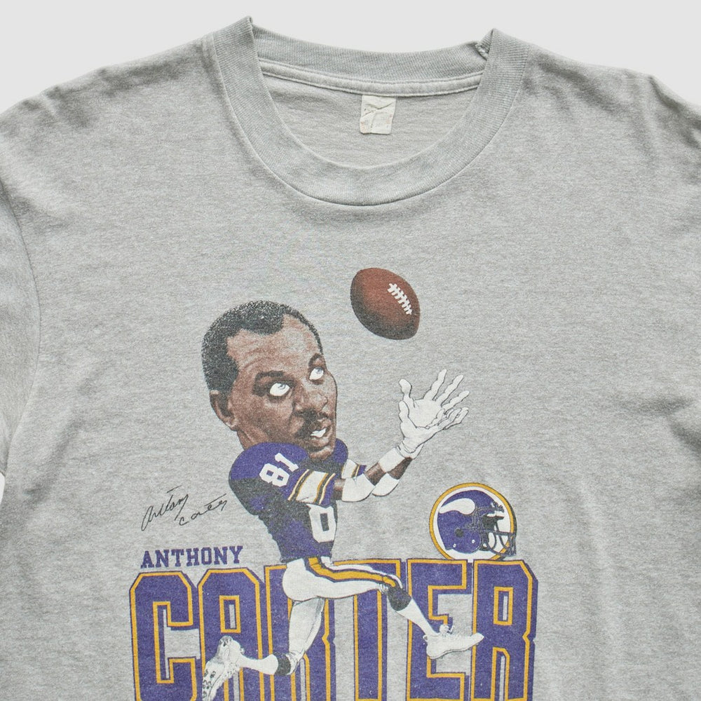 Minnesota Vikings 80s T-Shirt Gray Vintage