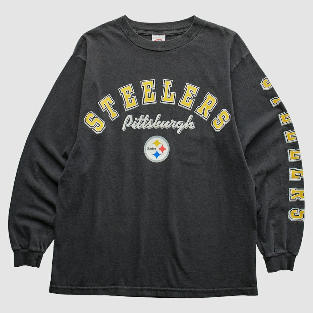Pittsburgh Steelers 2000s T-Shirt Black Vintage