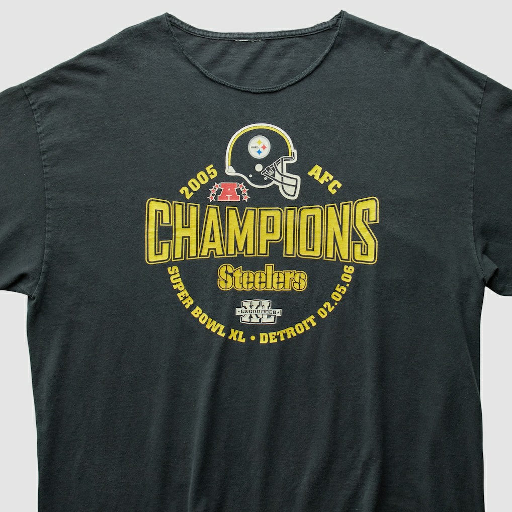 Pittsburgh Steelers 2005 Sweatshirt Black Vintage