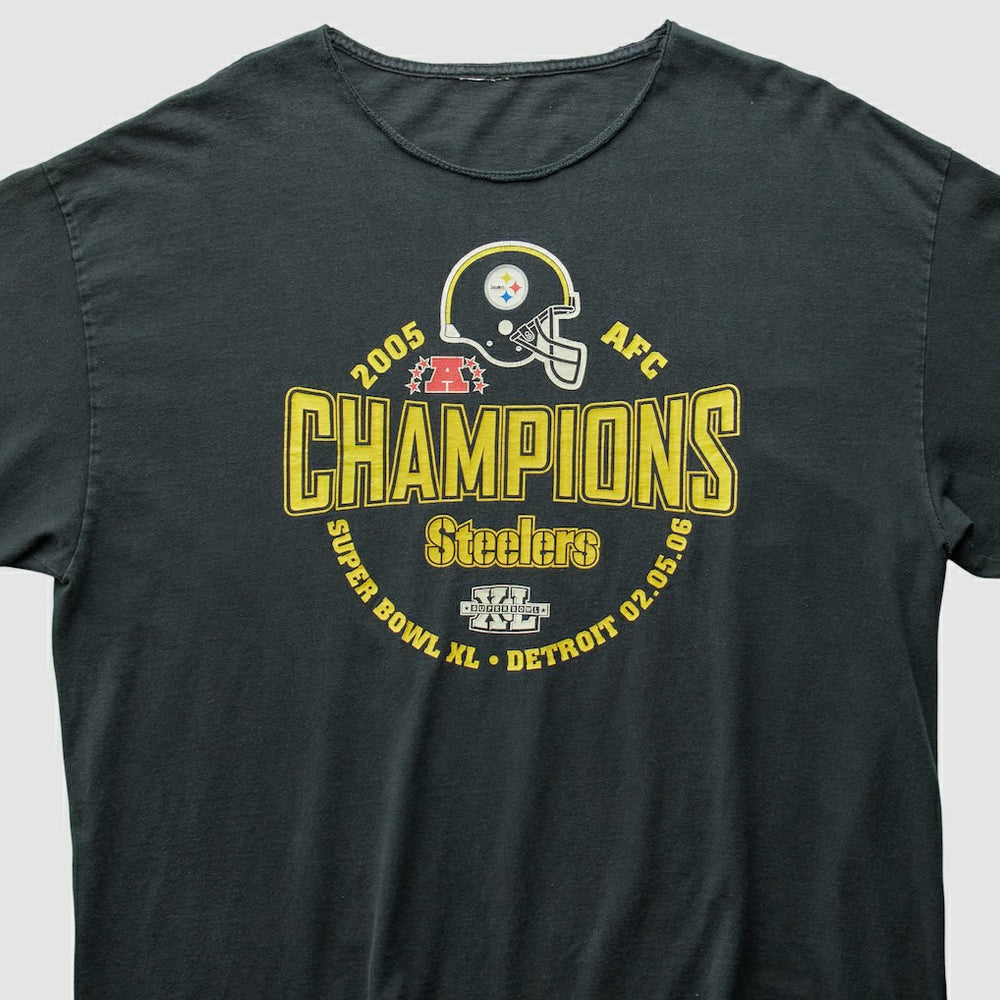 Pittsburgh Steelers 2005 Sweatshirt Black Vintage
