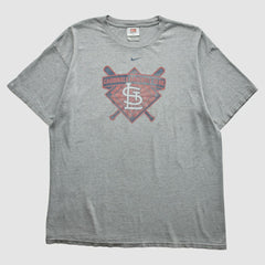 St. Louis Cardinals Nike 2000s T-Shirt - Gray - XL by Fanatics Real Vintage T-shirts