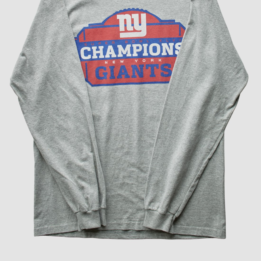 New York Giants Reebok 2012 T-Shirt Gray Vintage