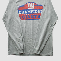 New York Giants Reebok 2012 T-Shirt Gray Vintage