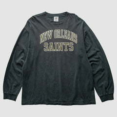 New Orleans Saints 2000s T-Shirt Black Vintage