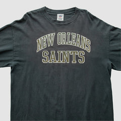 New Orleans Saints 2000s T-Shirt Black Vintage