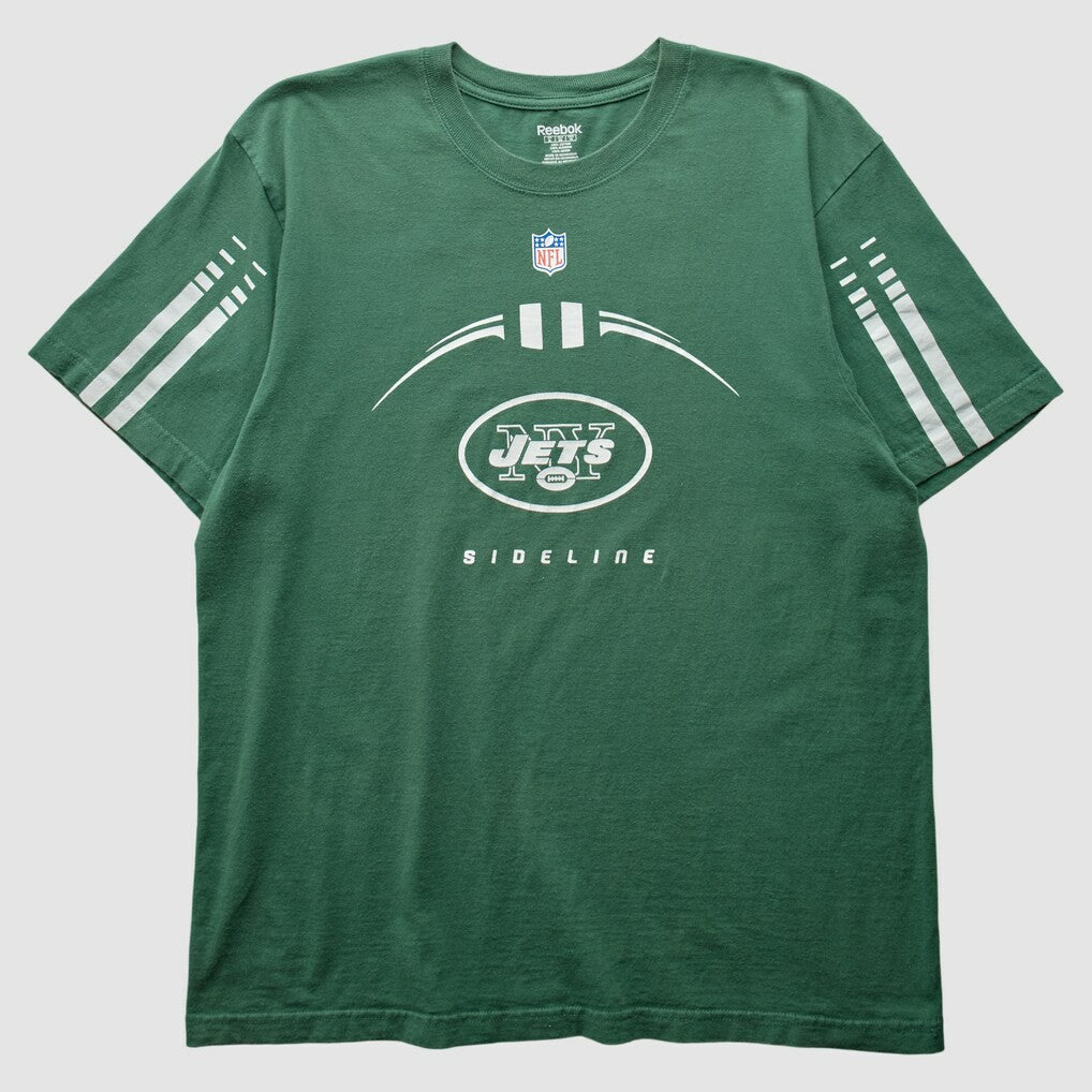 New York Jets Reebok 2000s T-Shirt Green Vintage