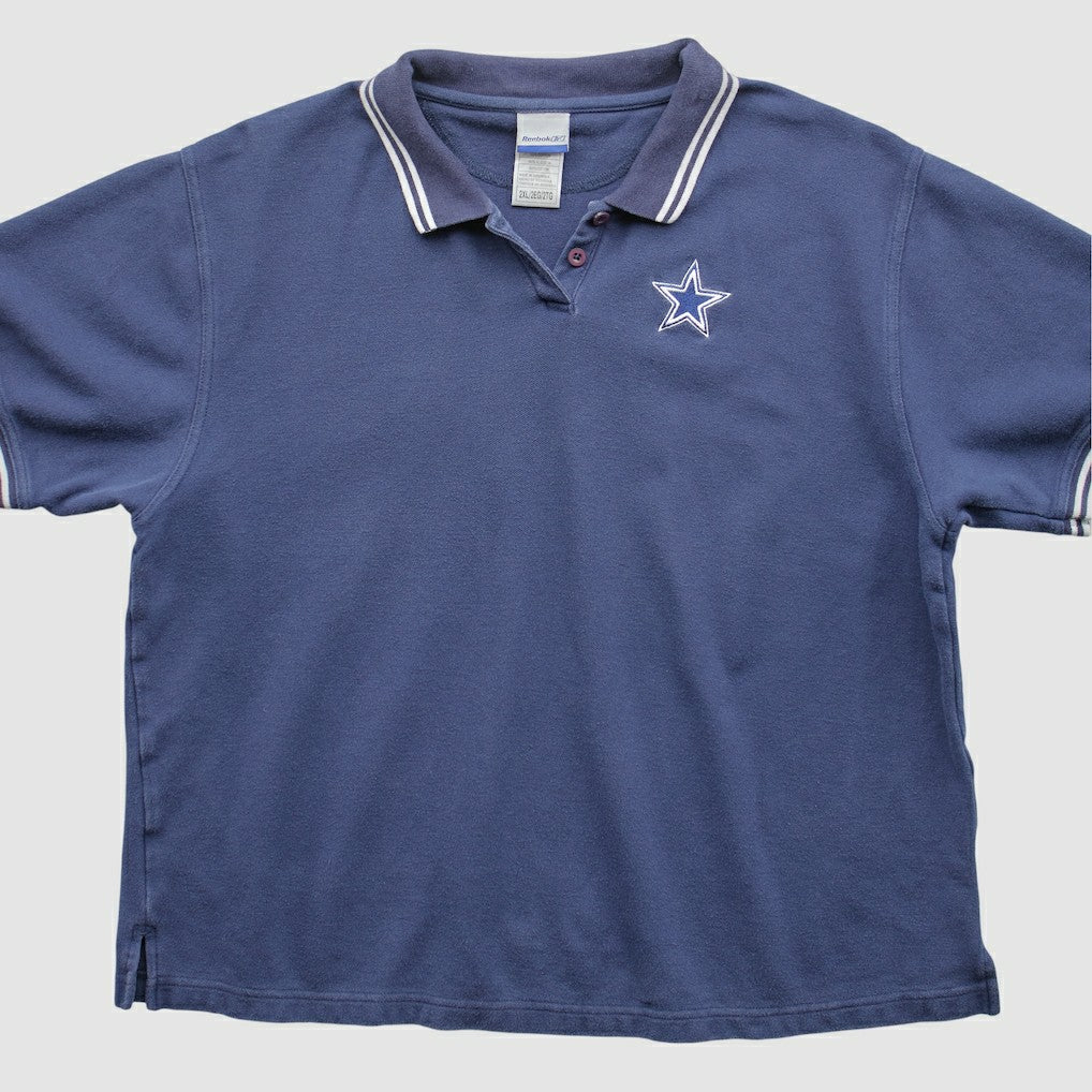 Dallas Cowboys Reebok 2000s Polo Navy Vintage
