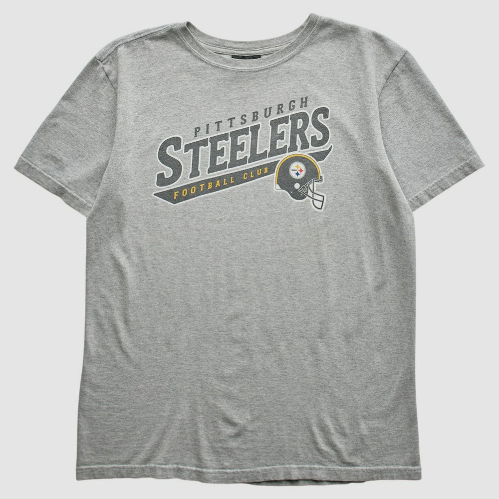 Pittsburgh Steelers Reebok 2000s T-Shirt Gray Vintage
