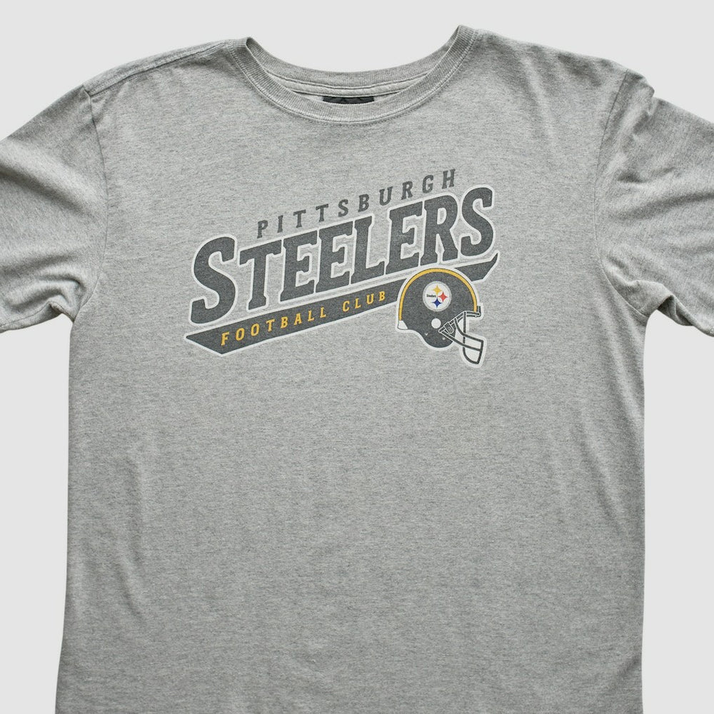 Pittsburgh Steelers Reebok 2000s T-Shirt Gray Vintage