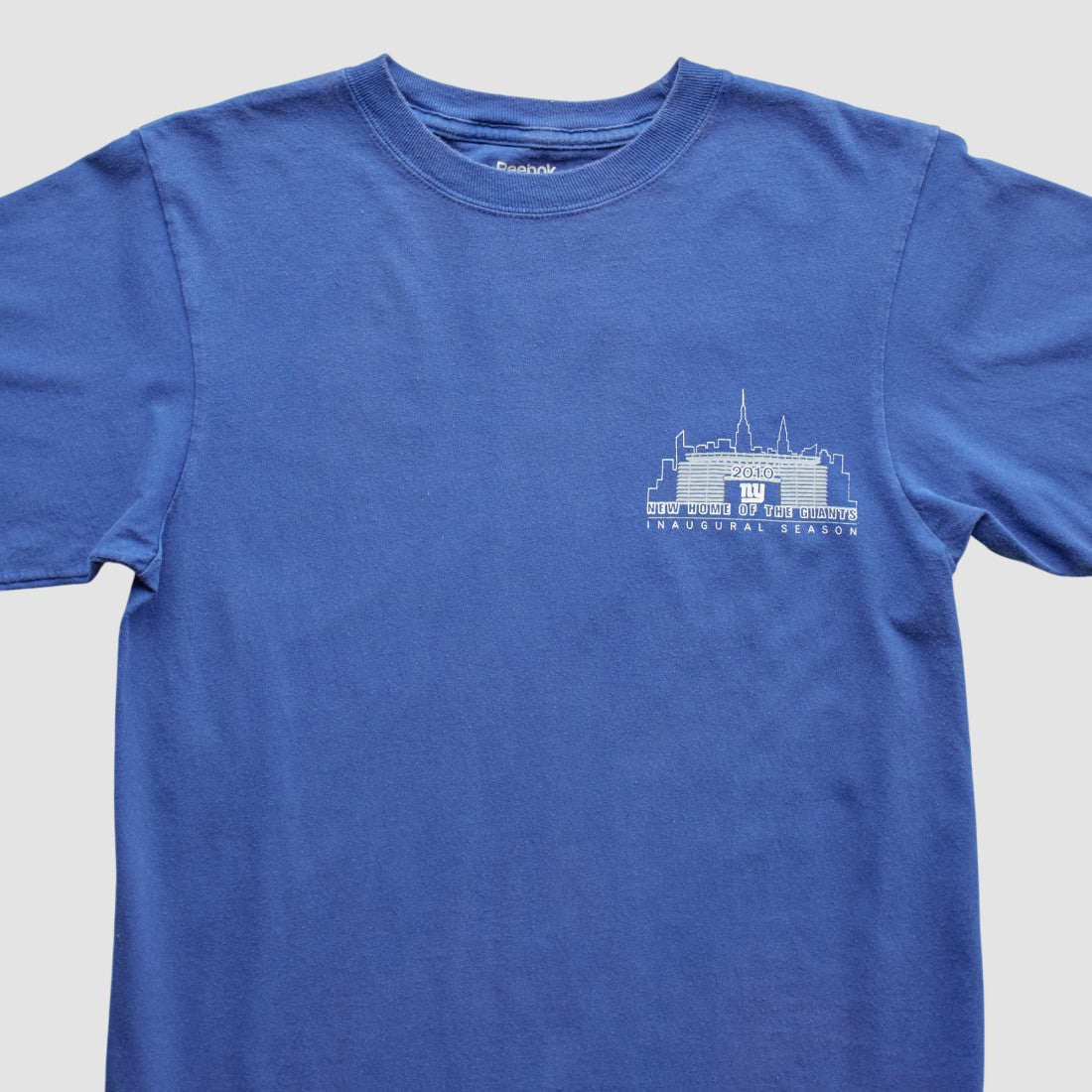 New York Giants 2010 T-Shirt Blue Vintage