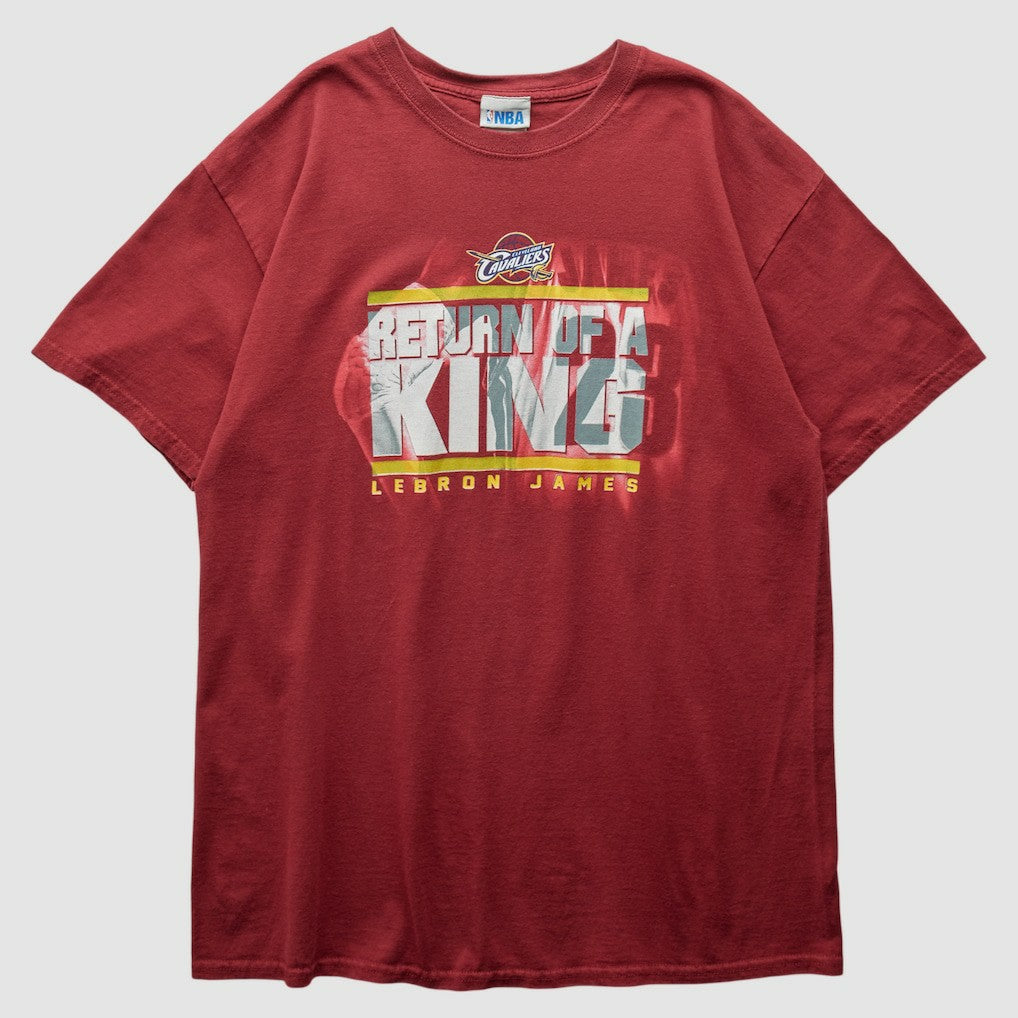Cleveland Cavaliers 2000s T-Shirt Red Vintage
