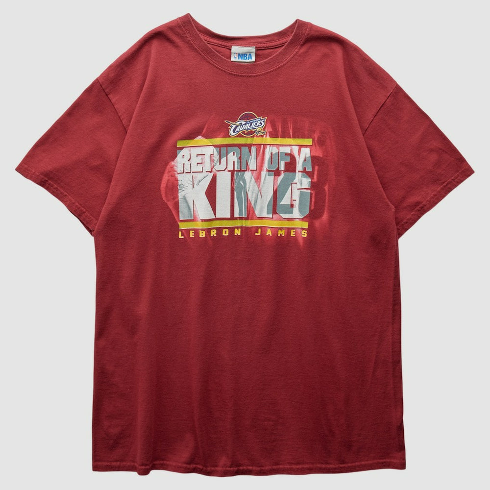 Cleveland Cavaliers 2000s T-Shirt Red Vintage