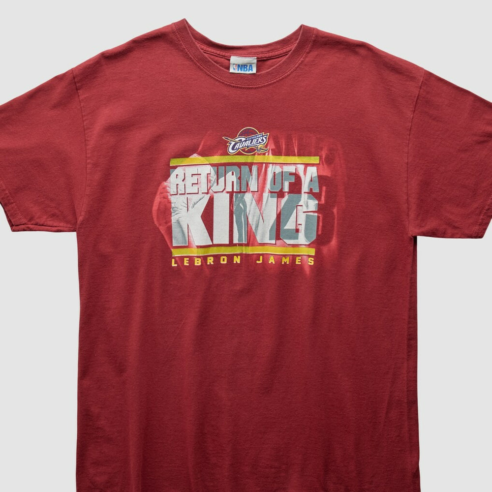 Cleveland Cavaliers 2000s T-Shirt Red Vintage