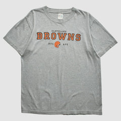 Cleveland Browns Majestic 2000s T-Shirt Gray Vintage