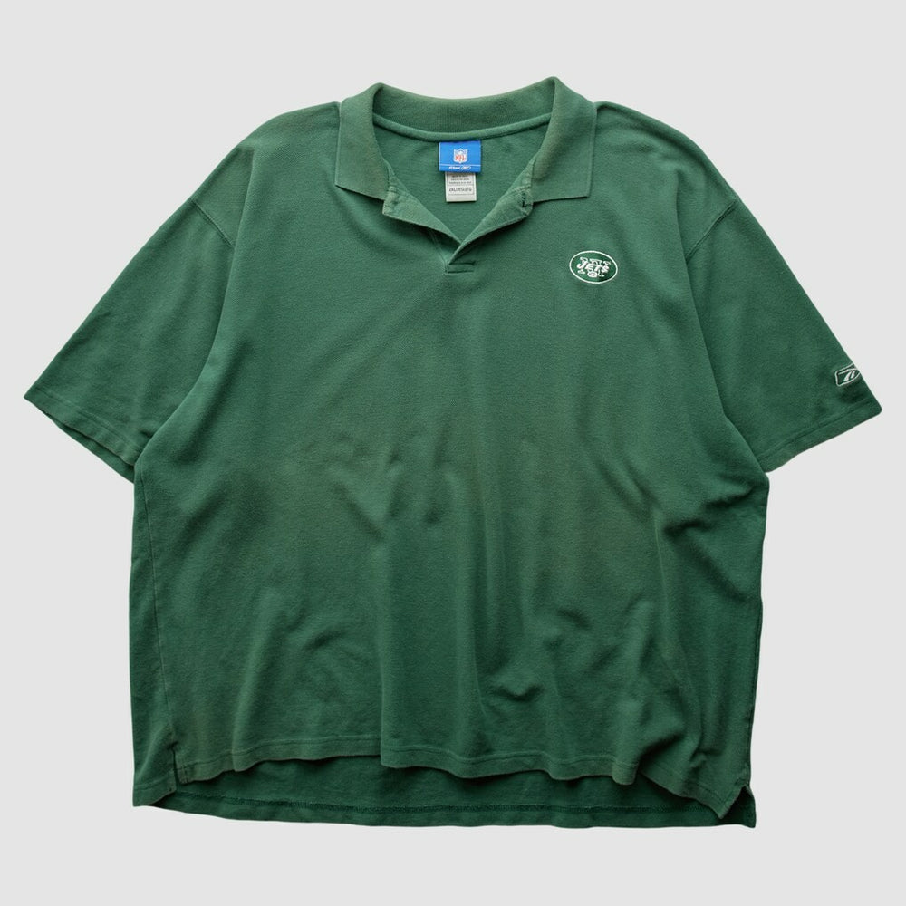 New York Jets Reebok 2000s Polo Green Vintage