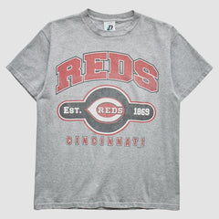 Cincinnati Reds Dynasty 2003 T-Shirt - Gray - S by Fanatics Real Vintage T-shirts