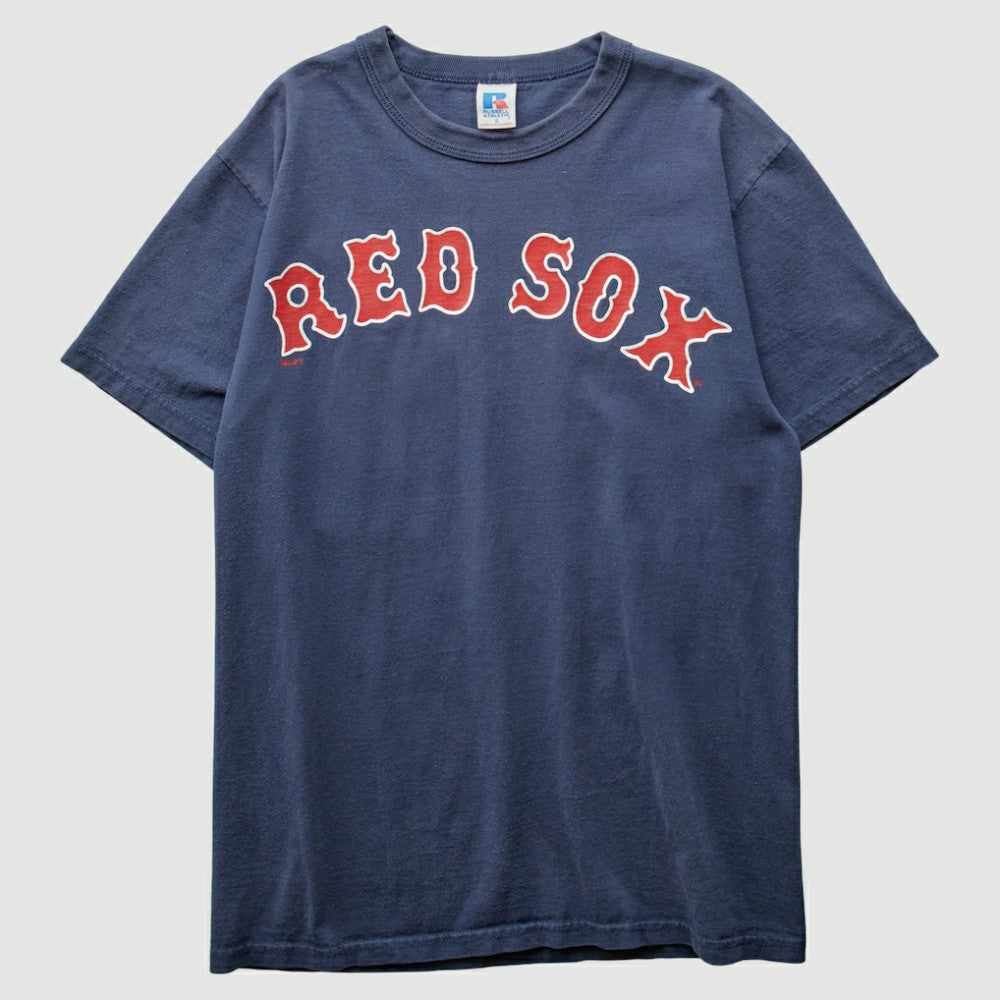 Boston Red Sox Russell 2000s T-Shirt - Navy - S by Fanatics Real Vintage T-shirts
