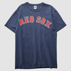 Boston Red Sox Russell 2000s T-Shirt - Navy - S by Fanatics Real Vintage T-shirts