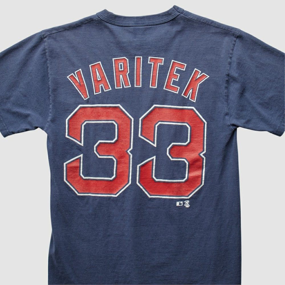 Boston Red Sox Russell 2000s T-Shirt - Navy - S by Fanatics Real Vintage T-shirts