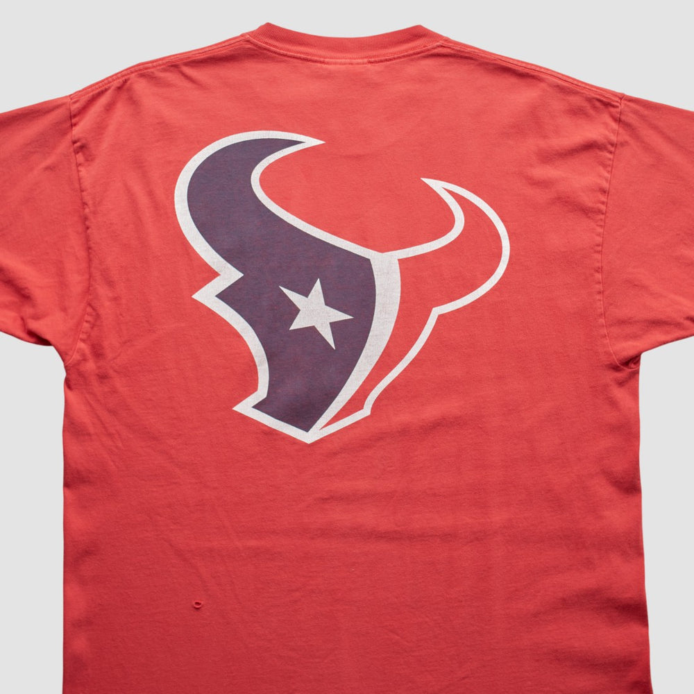 Houston Texans Reebok 2000s T-Shirt Red Vintage