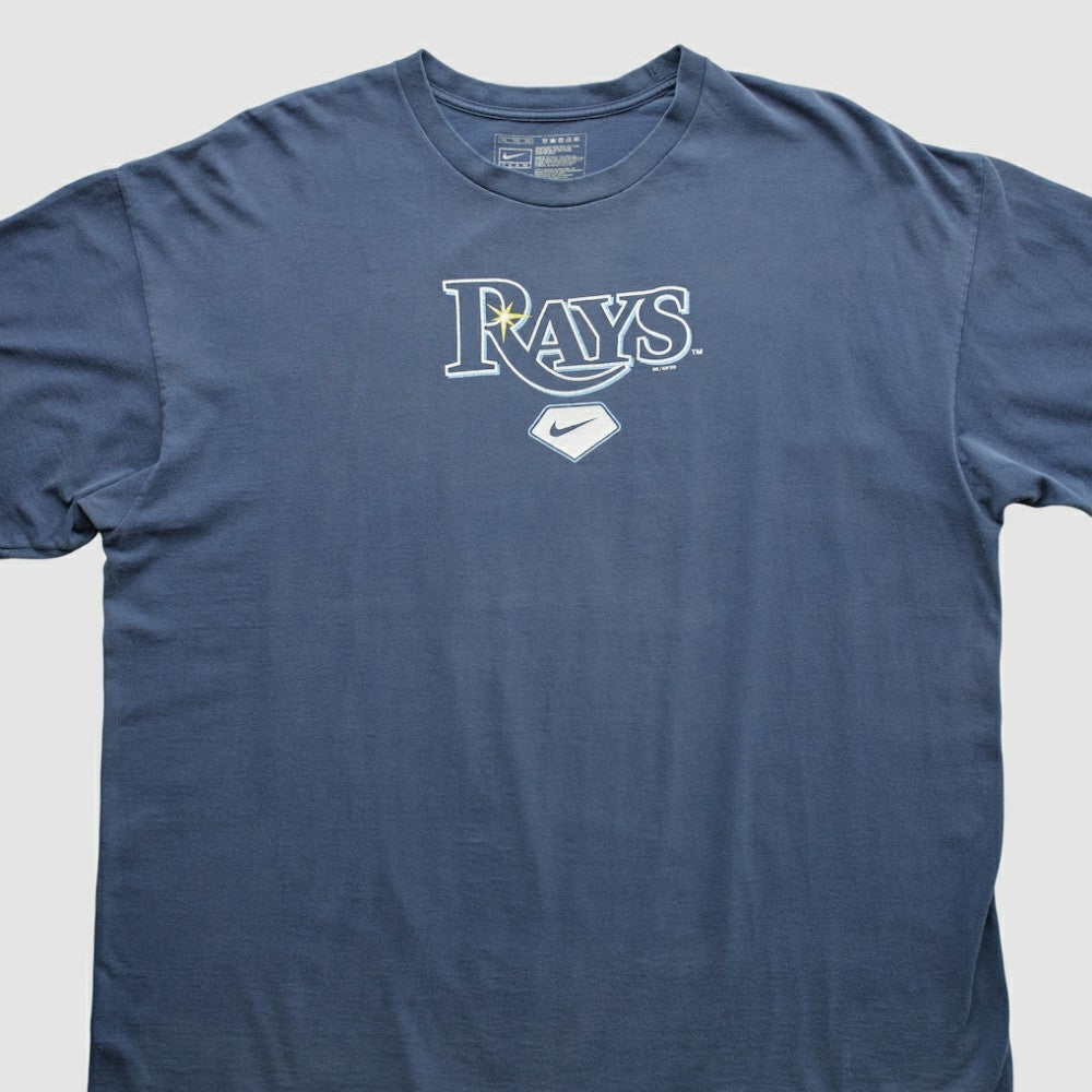 Tampa Bay Rays 2008 T-Shirt - Navy - 2XL by Fanatics Real Vintage T-shirts