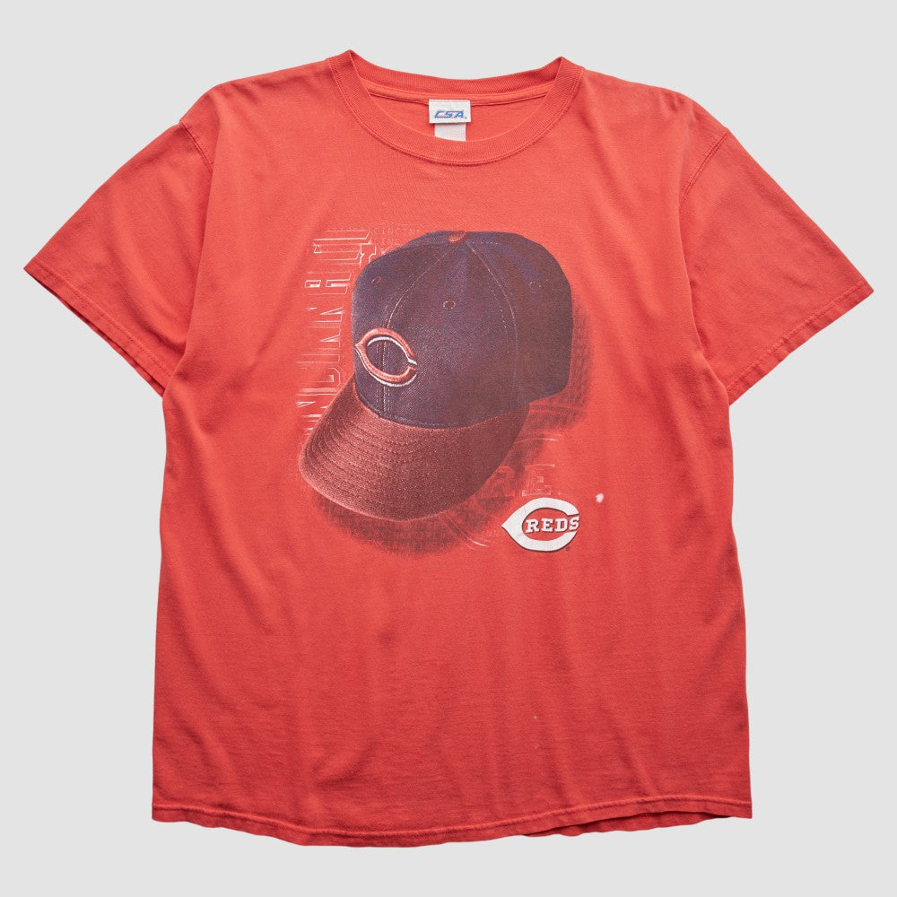 Cincinnati Reds CSA 2000s T-Shirt - Red - M by Fanatics Real Vintage T-shirts