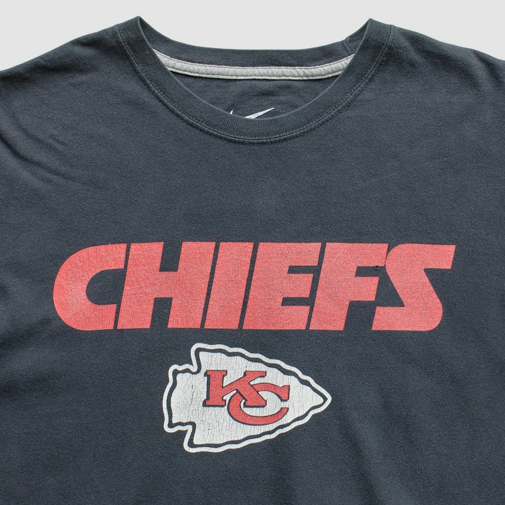 Kansas City Chiefs 2010s T-Shirt Black Vintage