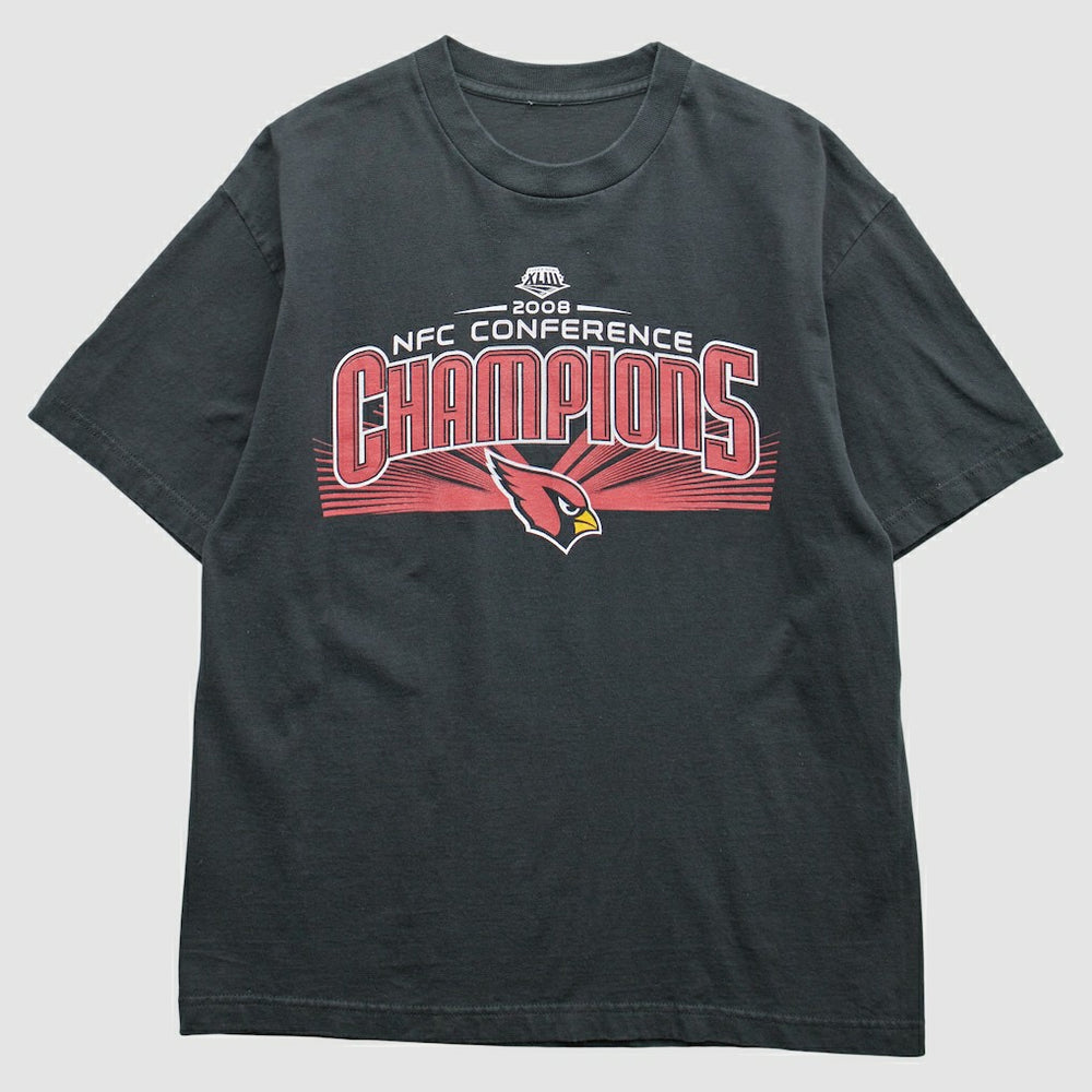 Arizona Cardinals 2008 T-Shirt Black Vintage