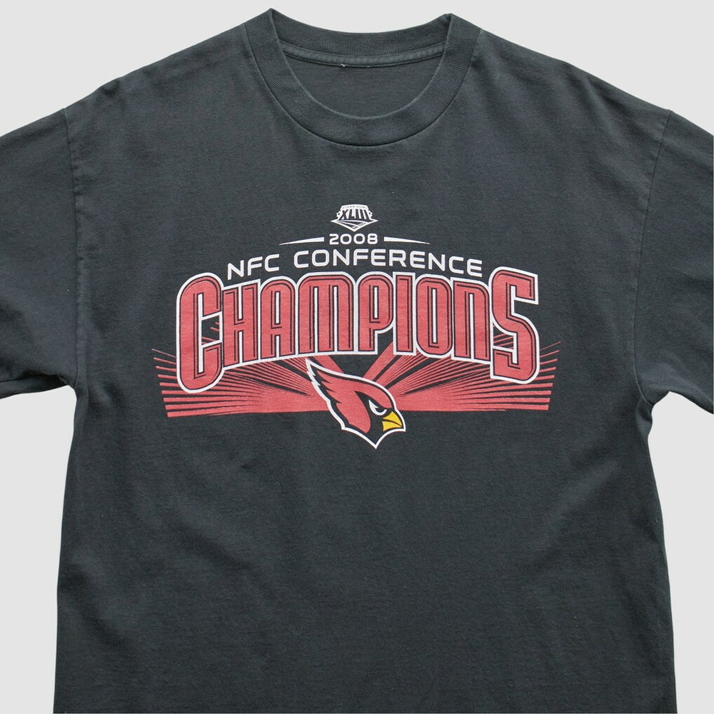 Arizona Cardinals 2008 T-Shirt Black Vintage